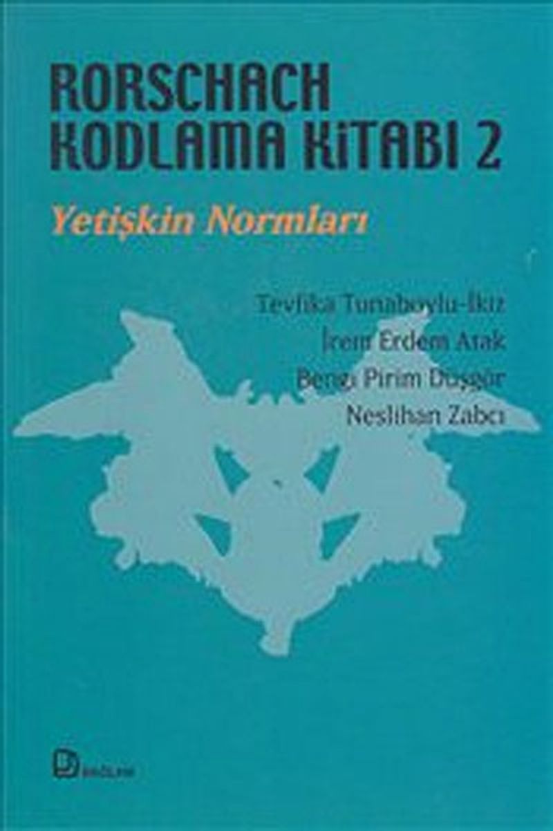 Rorschach Kodlama Kitabı 2 - Yetişkin Normları kitap kapağı