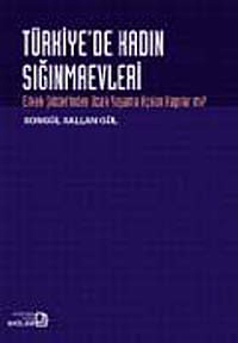 Türkiye'de Kadın Sığınmaevleri kitap kapağı