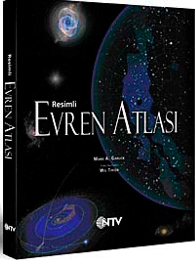 Resimli Evren Atlası (Ciltli) kitap kapağı
