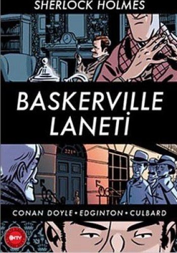 Baskerville Laneti / Sherlock Holmes kitap kapağı