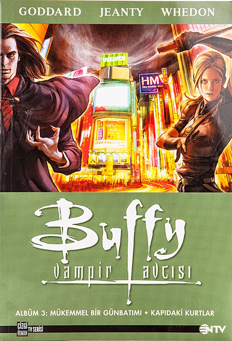 Buffy Vampir Avcısı Albüm-3 Mükemmel Bir Günbatımı-Kapıdaki Kurtlar kitap kapağı