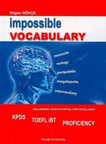 IMPOSSİBLE VOCABULARY kitap kapağı
