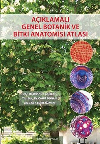 AÇIKLAMALI GENEL BOTANİK VE BİTKİ ANATOMİSİ ATLASI kitap kapağı