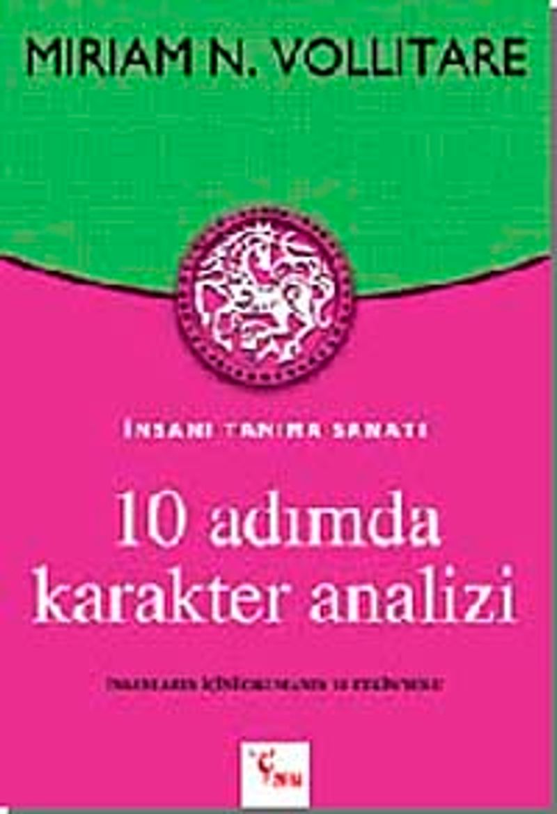 10 Adımda Karakter Analizi kitap kapağı