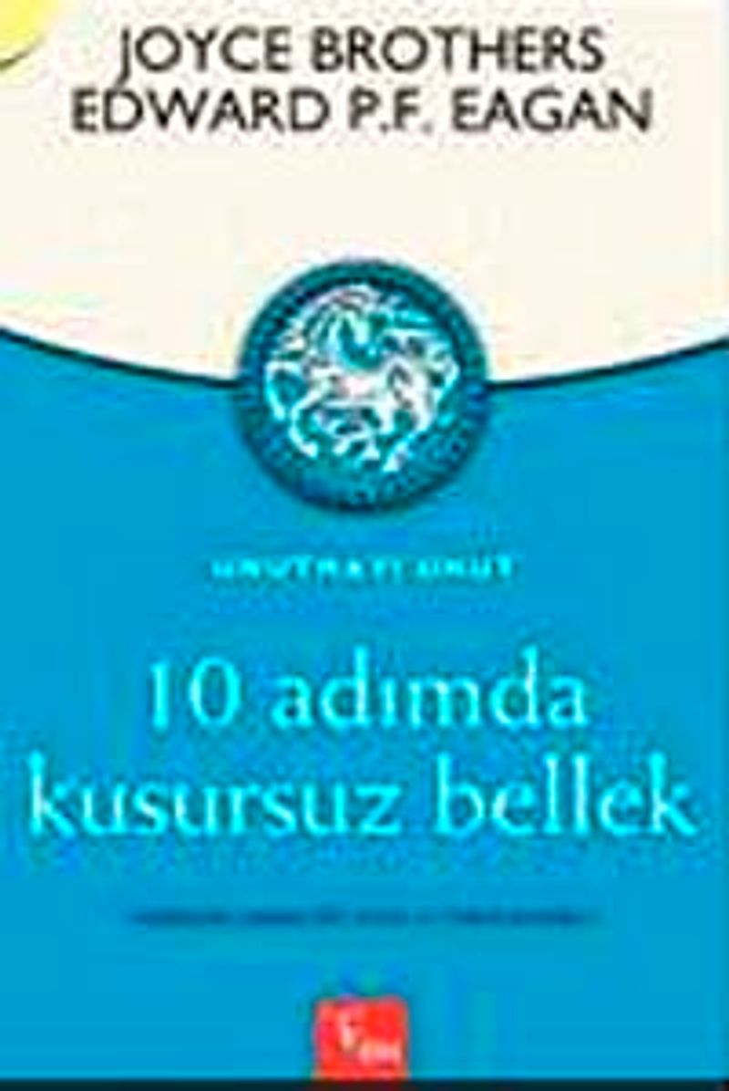 10 Adımda Kusursuz Bellek kitap kapağı