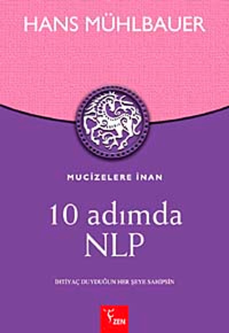 10 Adımda NLP kitap kapağı