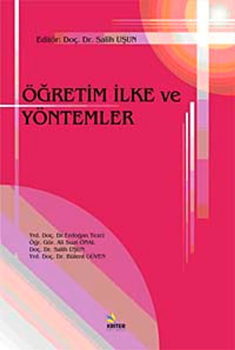 Öğretim İlke ve Yöntemler kitap kapağı