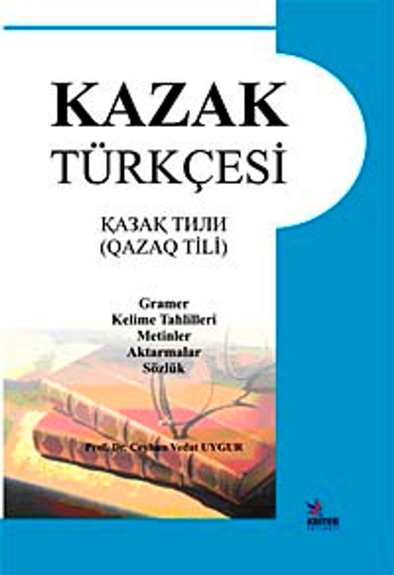 Kazak Türkçesi kitap kapağı
