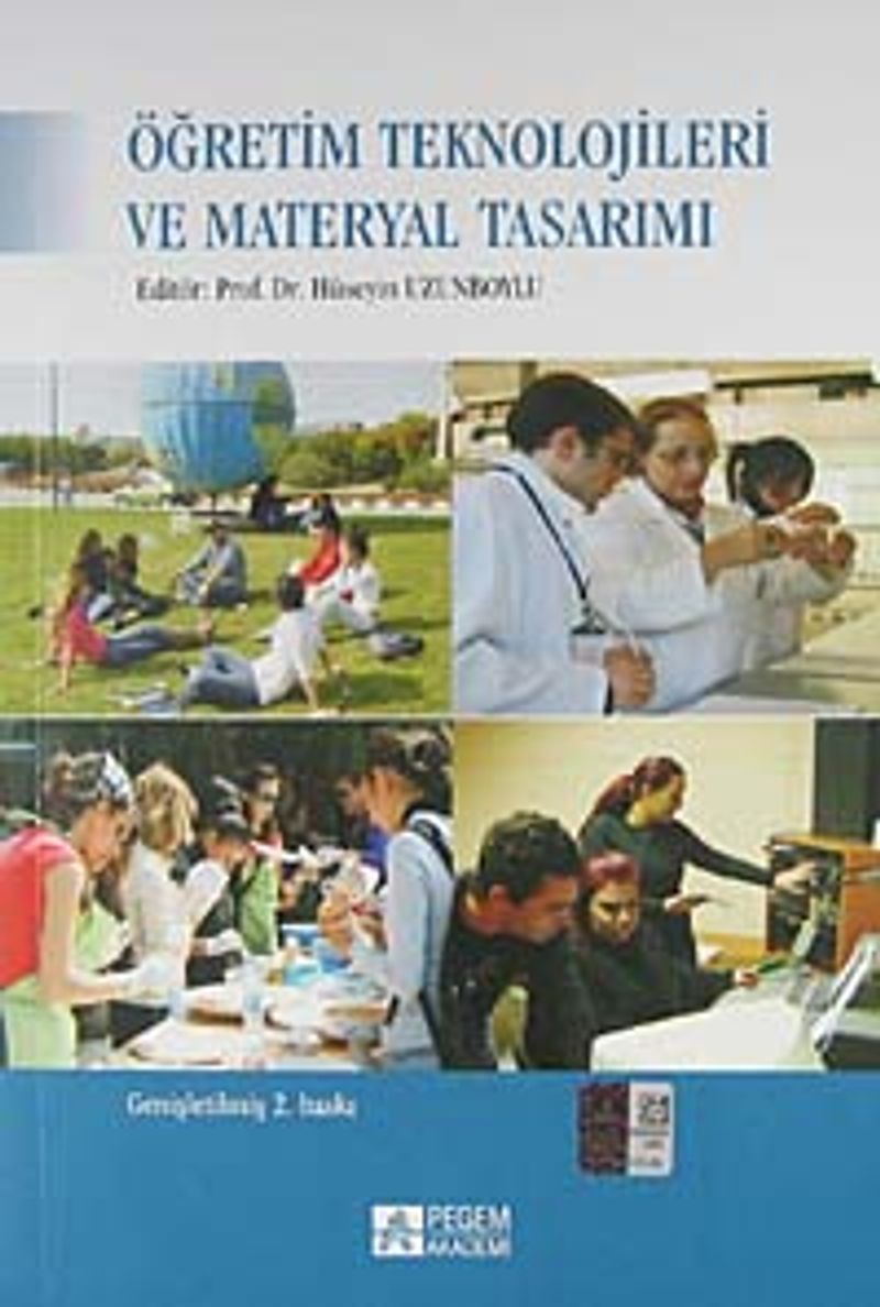 Öğretim Teknolojileri ve Materyal Tasarımı / Hüseyin Uzunboylu kitap kapağı