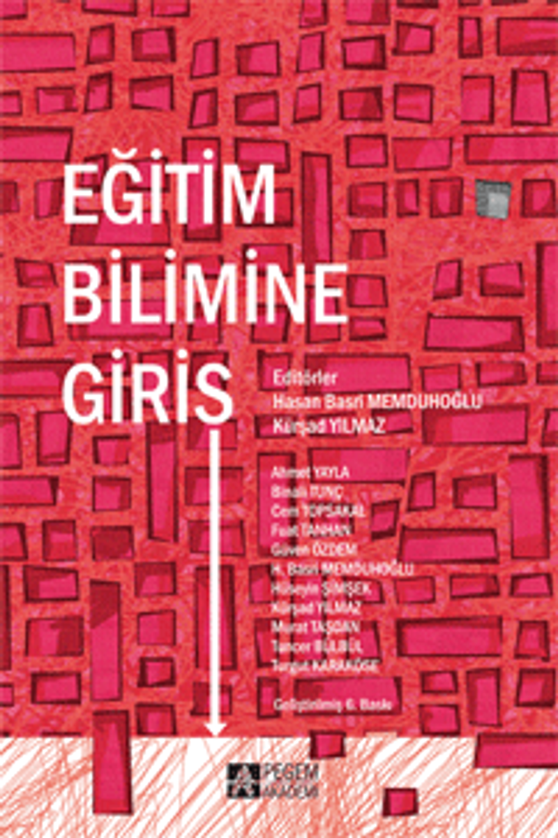 Eğitim Bilimine Giriş / Hasan Basri Memduhoğlu kitap kapağı
