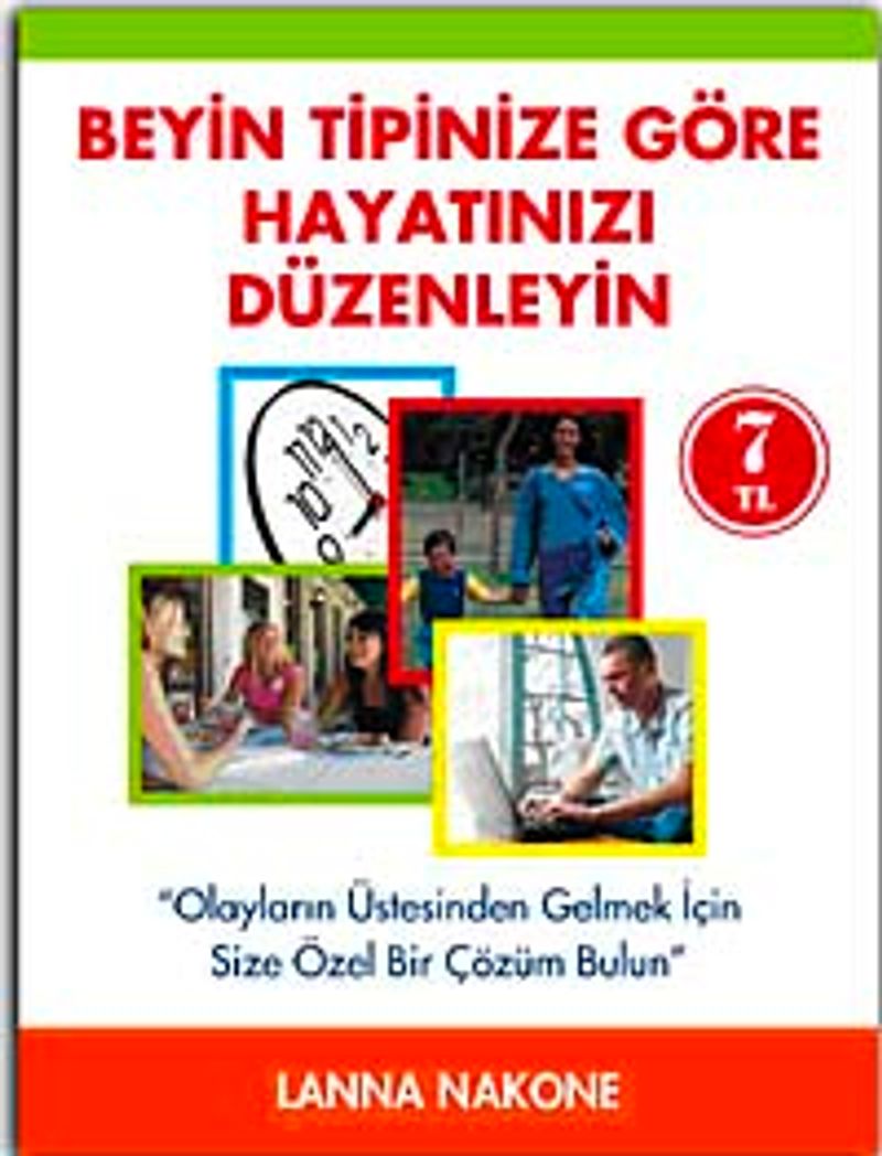 Beyin Tipinize Göre Hayatınızı Düzenleyin kitap kapağı