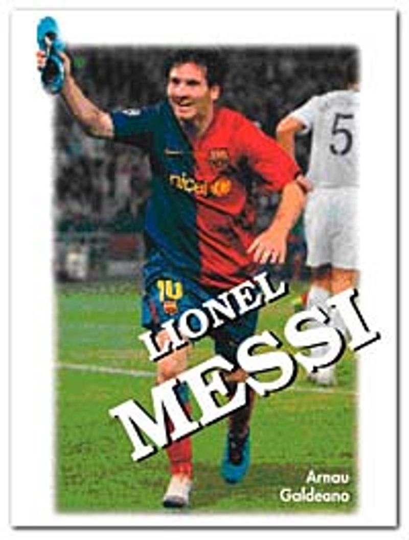 Lionel Messi kitap kapağı