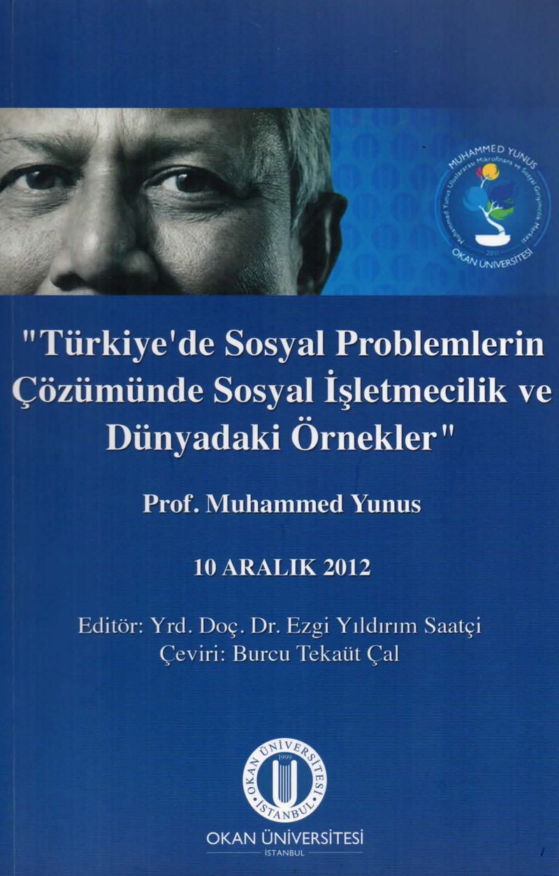 Türkiye'de Sosyal Problemlerin Çözümünde Sosyal İşletmecilik ve Dünyadaki Örnekler kitap kapağı