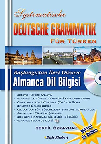 Başlangıçtan İleri Düzeye Sistematik Almanca Dil Bilgisi kitap kapağı