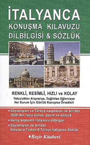 İtalyanca Konuşma Kılavuzu Dilbilgisi & Sözlük kitap kapağı
