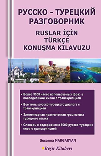Ruslar İçin Türkçe Konuşma Kılavuzu kitap kapağı