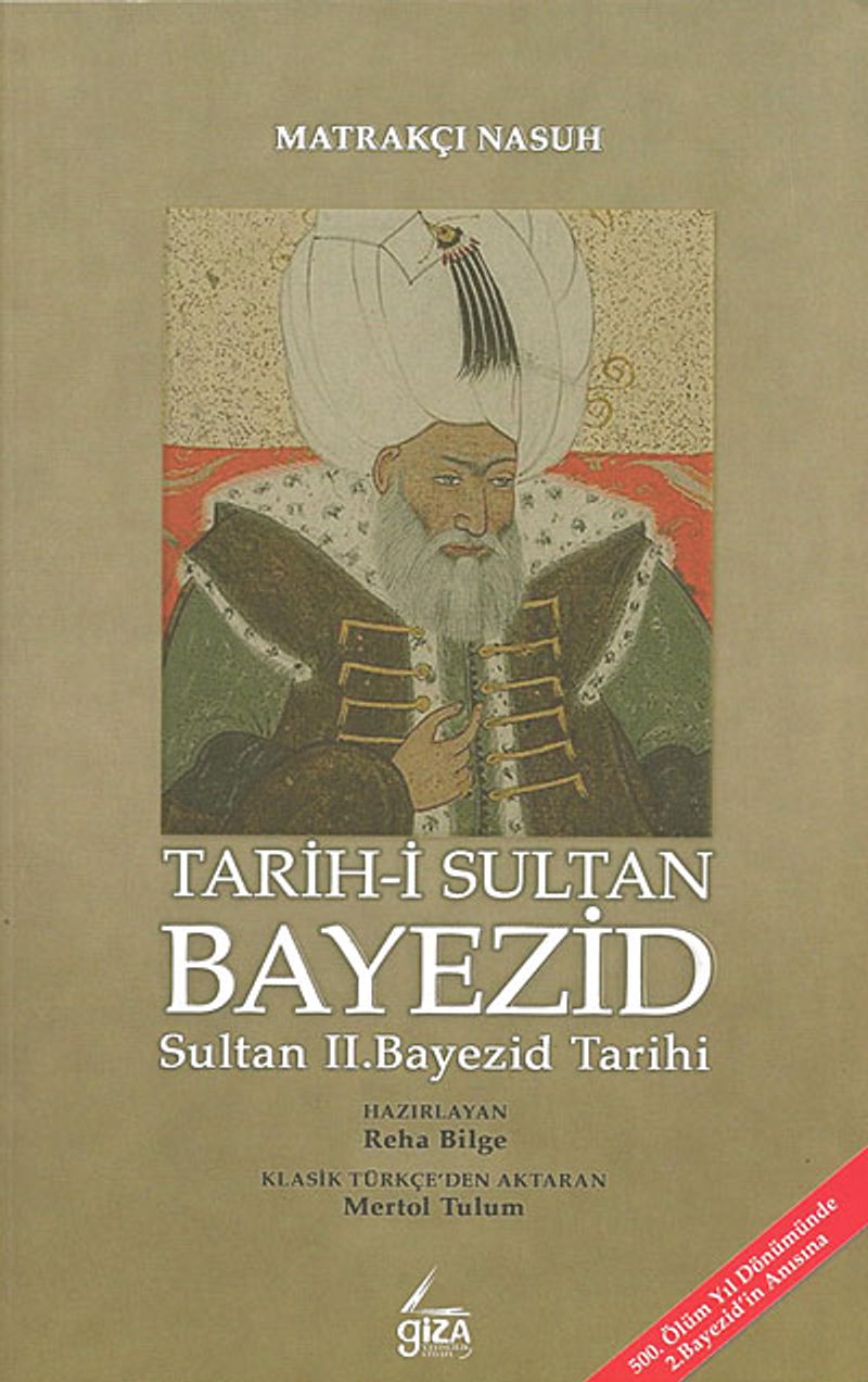 Tarih-i Sultan Bayezid Sultan II. Bayezid Tarihi kitap kapağı