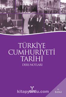 Türkiye Cumhuriyeti Tarihi Ders Notları kitap kapağı