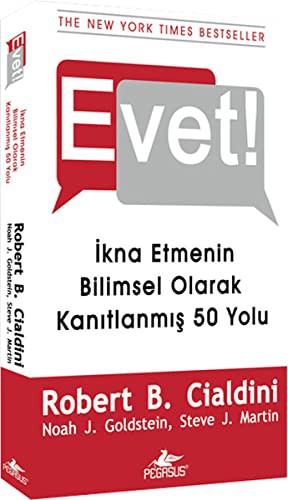 Evet! - İkna Etmenin Bilimsel Olarak Kanıtlanmış 50 Yolu kitap kapağı