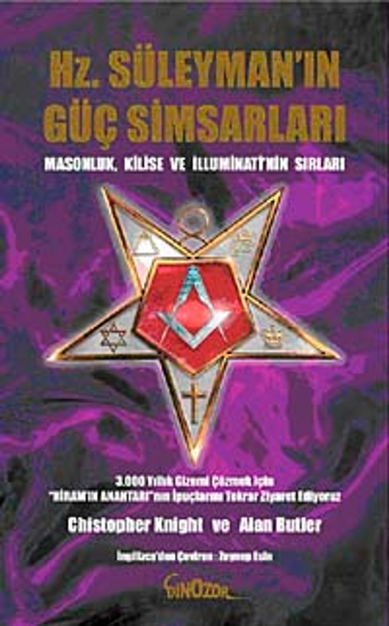 Hz. Süleyman'ın Güç Simsarları Masonluk, Kilise ve İlluminati'nin Sırları kitap kapağı