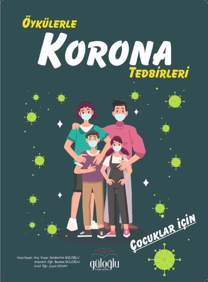 Öykülerle Korona Tedbirleri kitap kapağı