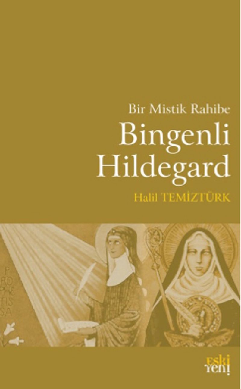 Bir Mistik Rahibe Bingenli Hildegard kitap kapağı