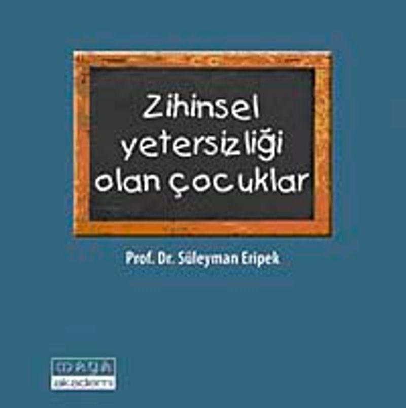Zihinsel Yetersizliği Olan Çocuklar kitap kapağı