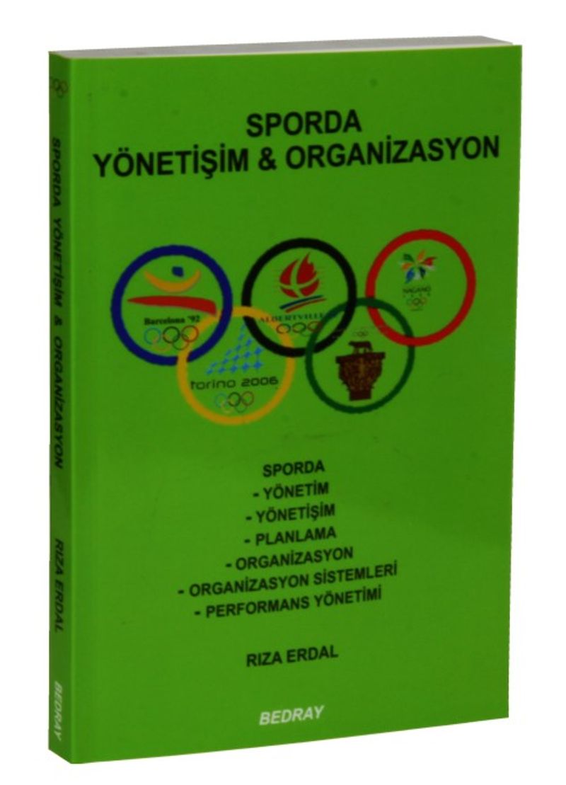 Sporda Yönetişim ve Organizasyon kitap kapağı