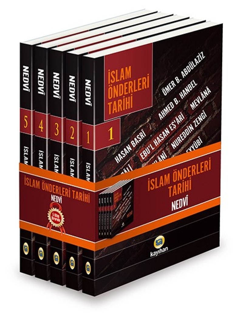 İslam Önderleri Tarihi (5 Kitap) kitap kapağı