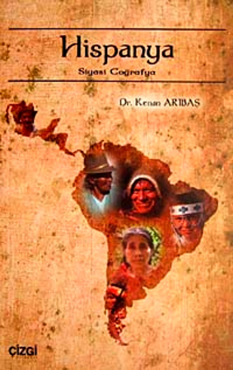 Hispanya Siyasi Coğrafya kitap kapağı