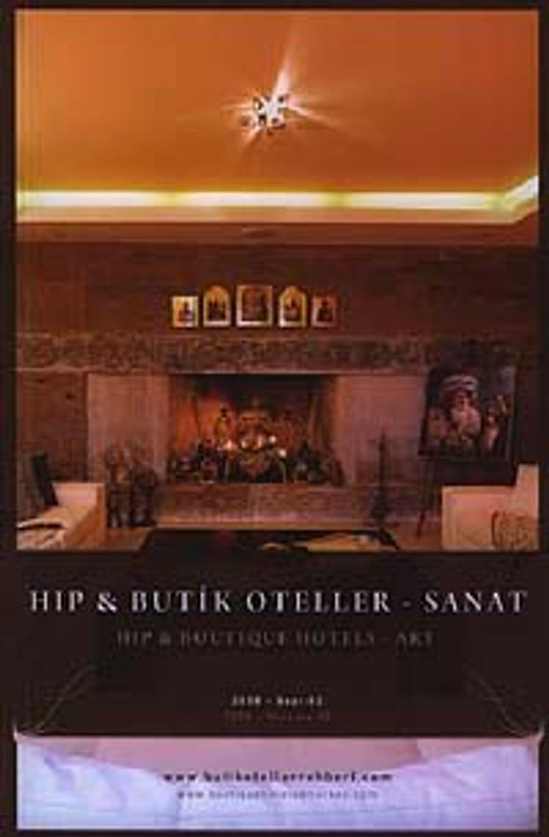 Hıp Butik Oteller -Sanat kitap kapağı