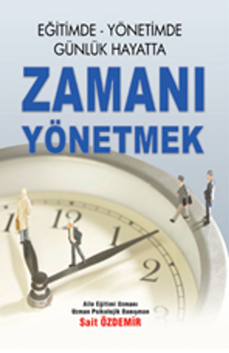 Zamanı Yönetmek kitap kapağı
