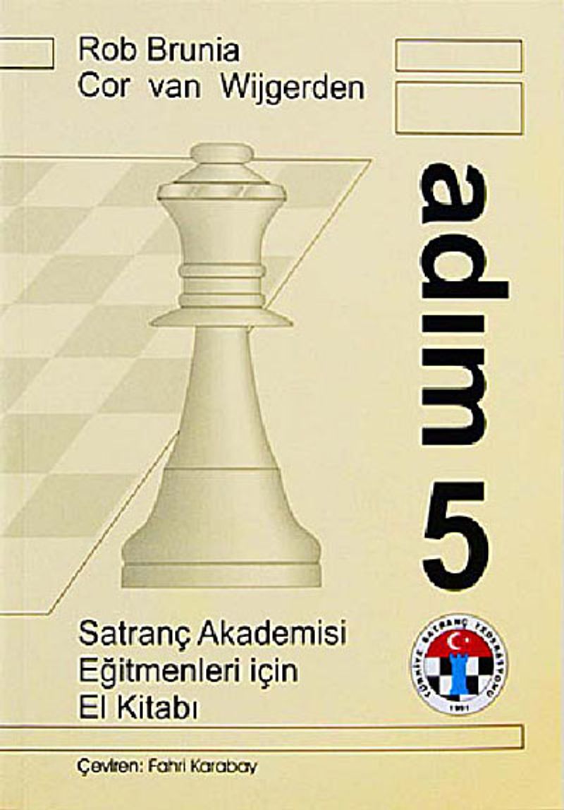 Satranç Akademisi Eğitmenler İçin El Kitabı - Adım 5 kitap kapağı