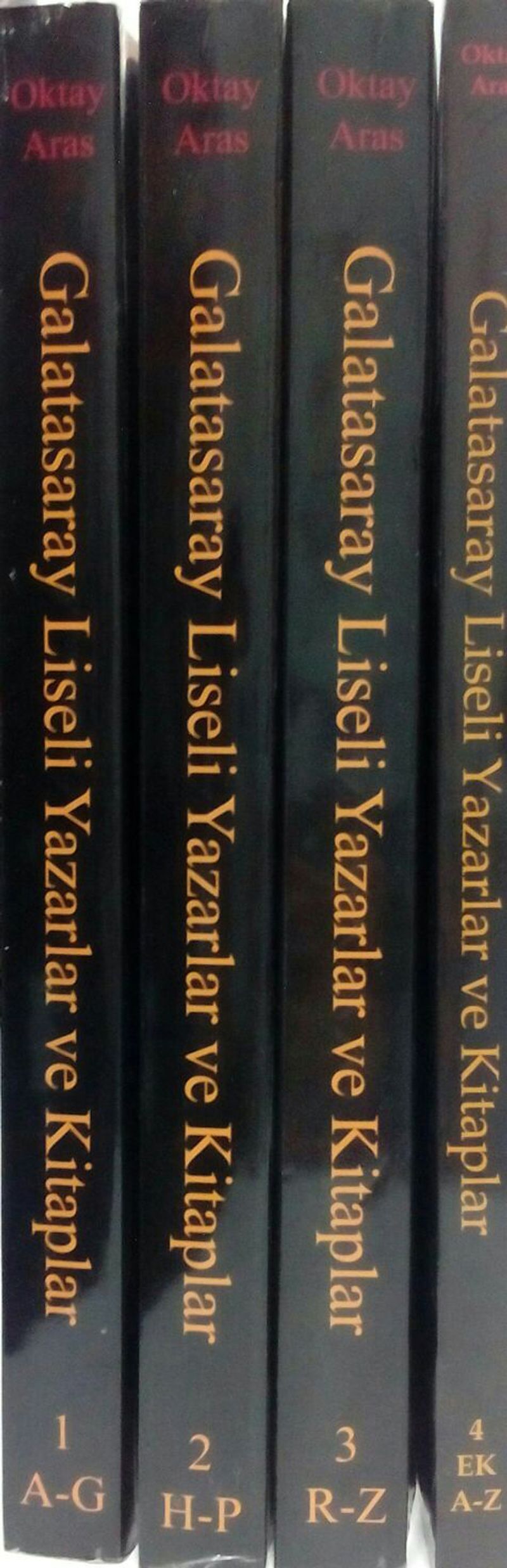 Galatasaray Liseli Yazarlar ve Kitaplar 4 Cilt Takım kitap kapağı