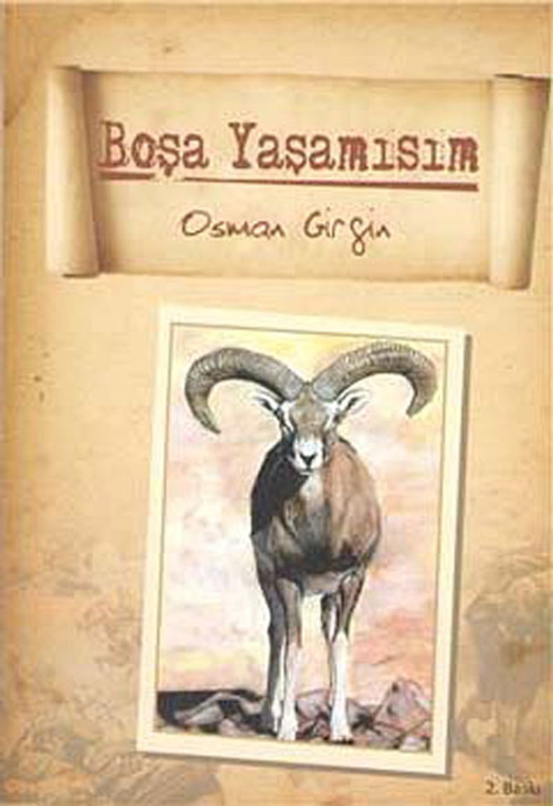 Boşa Yaşamışım kitap kapağı