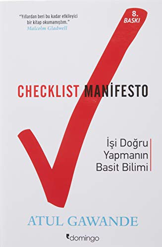 Checklist Manifesto & İşler Nasıl Doğru Yapılır kitap kapağı
