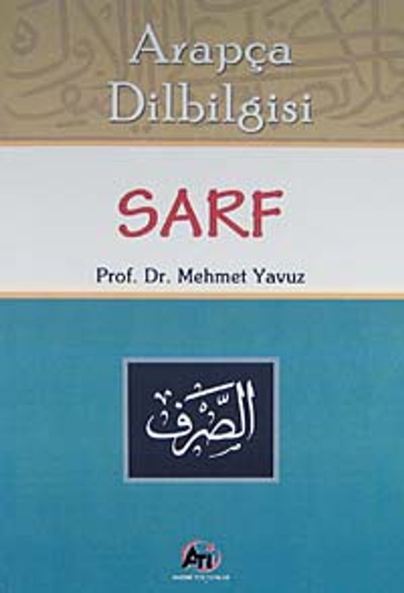 Arapça Dilbilgisi Sarf kitap kapağı