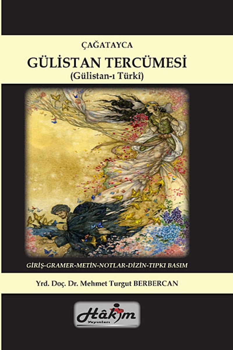 Çağatayca Gülistan Tercümesi (Gülistan-ı Türki) kitap kapağı