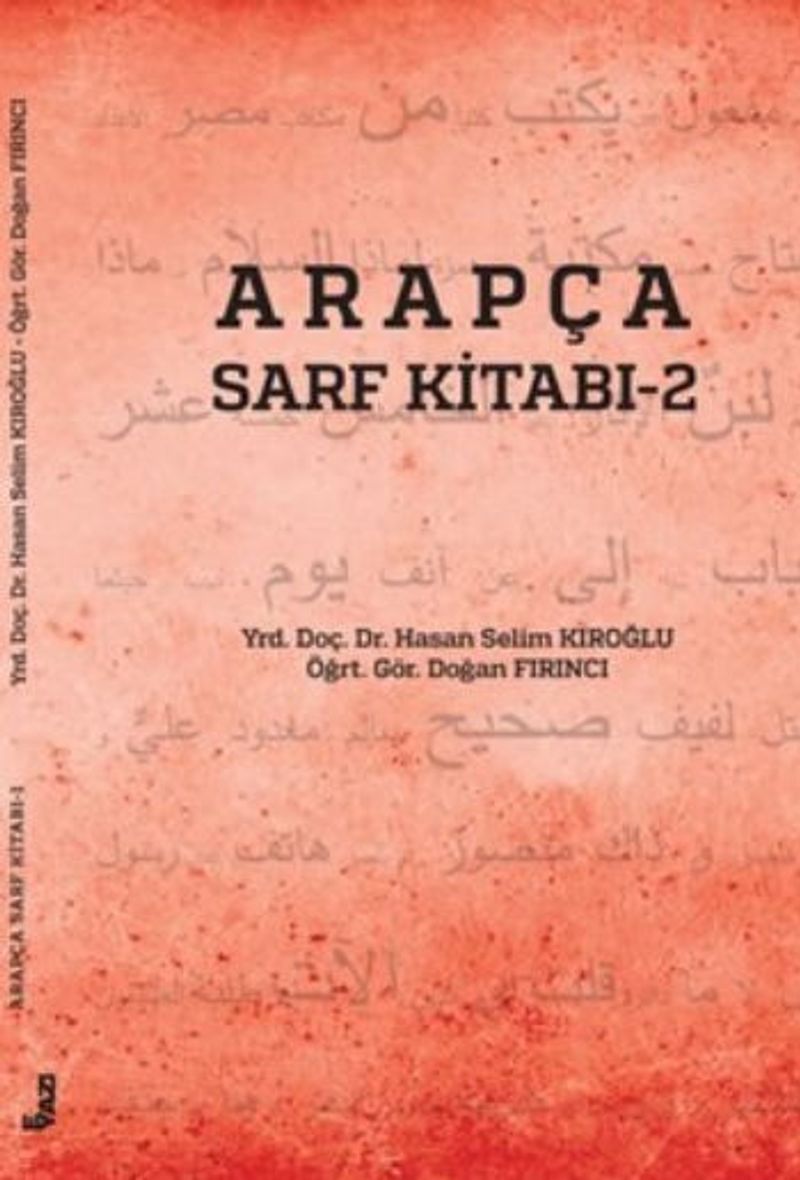 Arapça Sarf Kitabı 2 kitap kapağı
