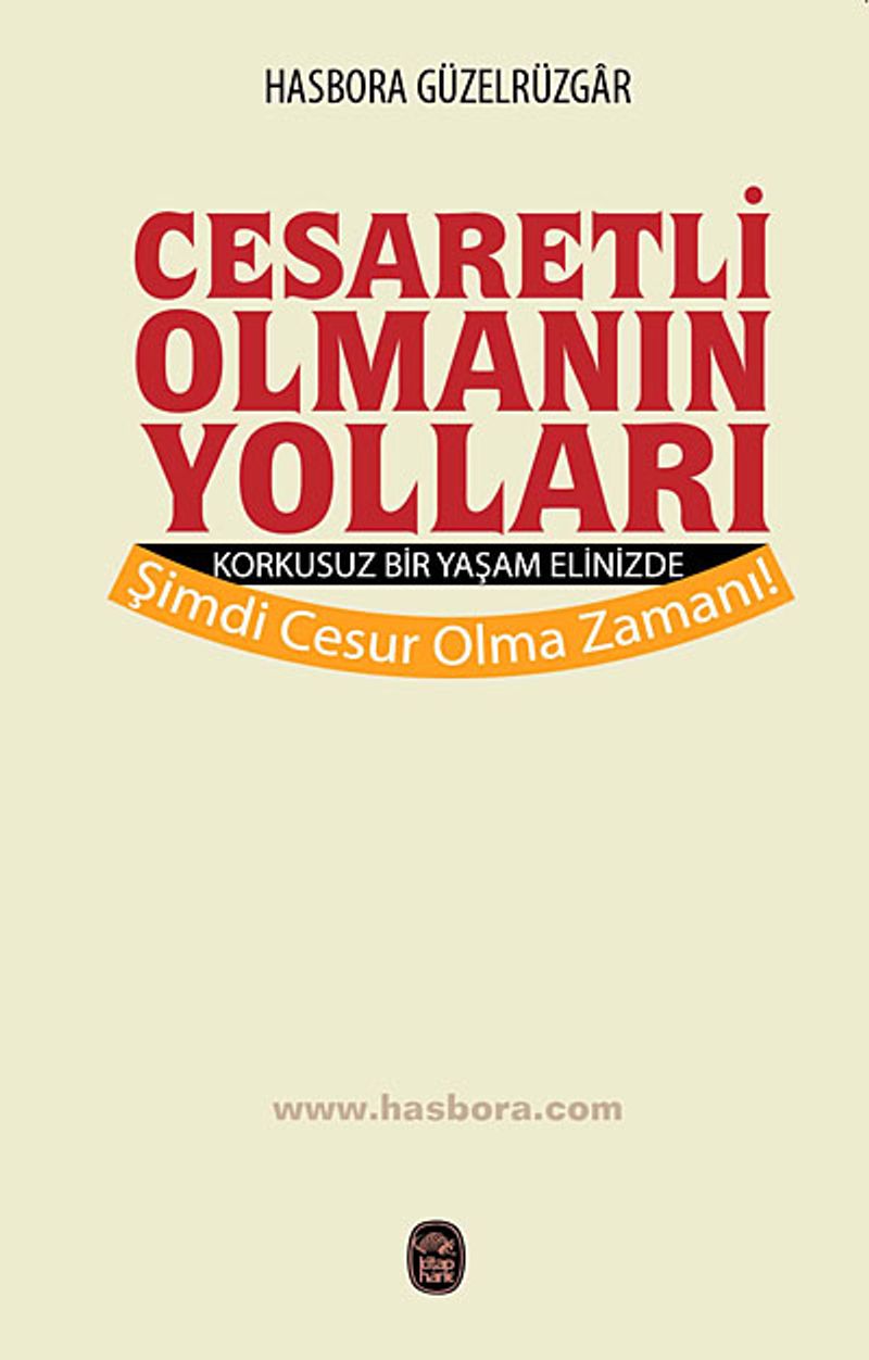 Cesaretli Olmanın Yolları kitap kapağı