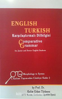 English Turkish Karşılaştırmalı Dilbilgisi kitap kapağı