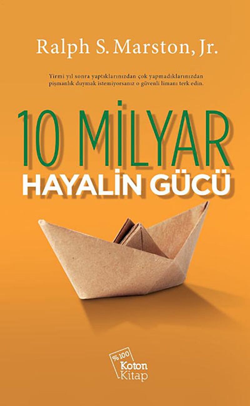 10 Milyar Hayalin Gücü kitap kapağı
