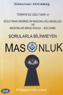 Sorularla Bilinmeyen Masonluk kitap kapağı