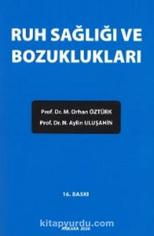 Ruh Sağlığı ve Bozuklukları kitap kapağı