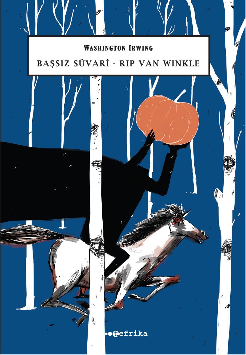 Başsız Süvari - Rip Van Winkle kitap kapağı