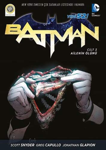 Batman - Ailenin Ölümü cilt-3 kitap kapağı