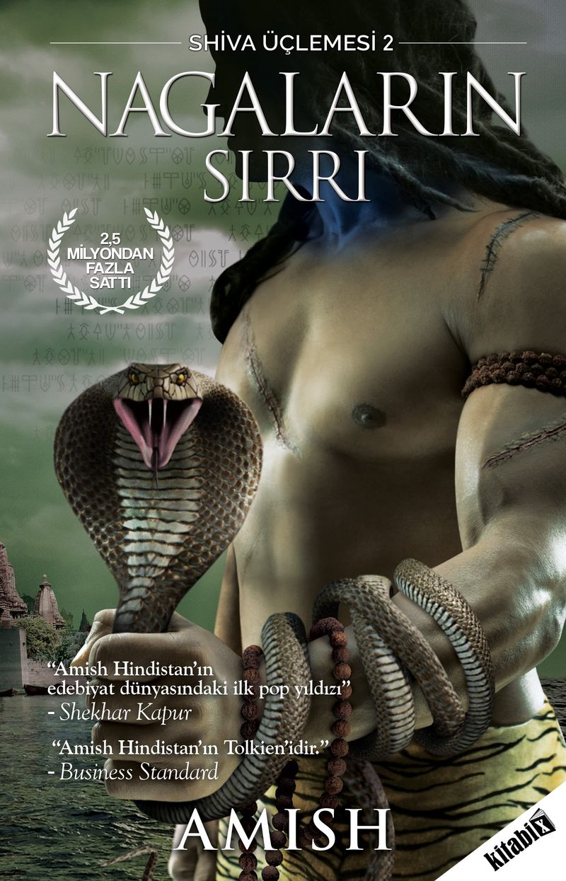Nagaların Sırrı / Shiva Üçlemesi 2 kitap kapağı