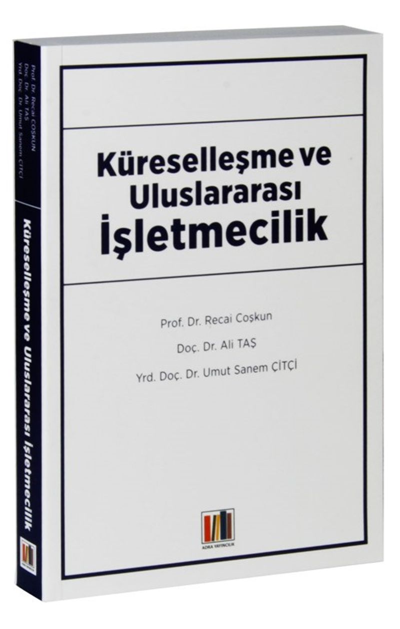 Küreselleşme ve Uluslararası İşletmecilik kitap kapağı