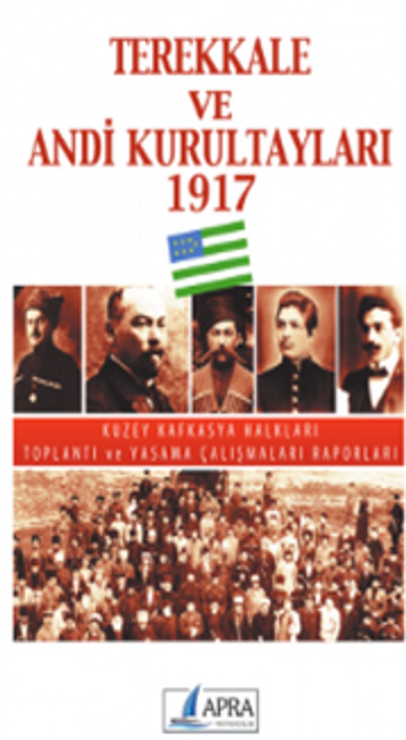 Terekkale ve Andi Kurultayları 1917 kitap kapağı