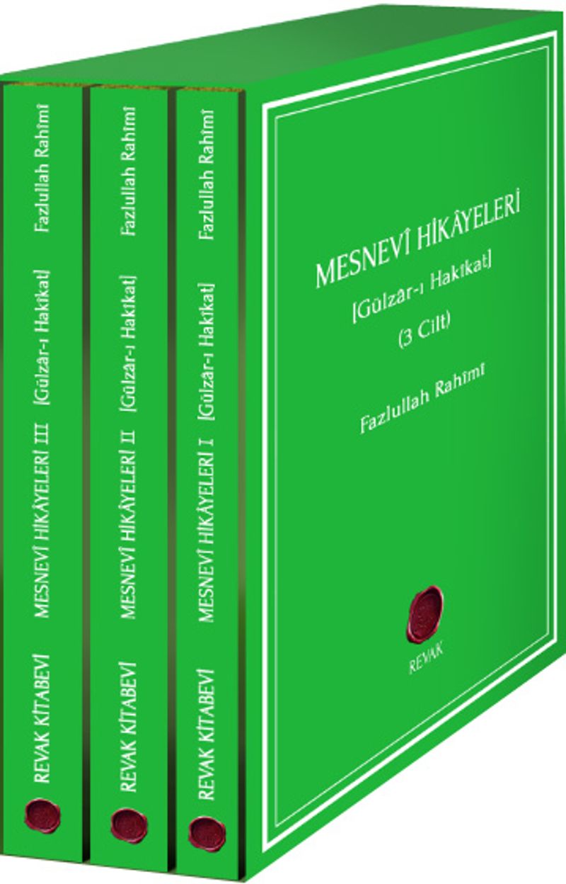 Mesnevi Hikayeleri (Gülzar-ı Hakikat) (3 Cilt) kitap kapağı